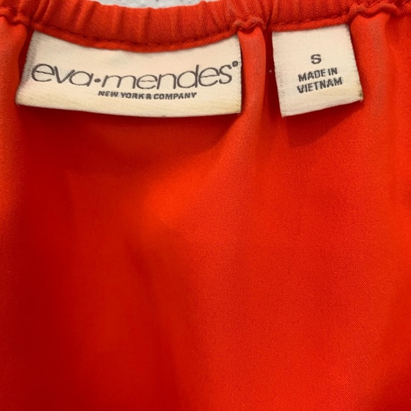 Women’s Eva Mendez Orange‎ Size S. Dress - Picture 6 of 12